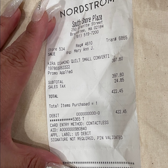 Tory Burch Kira Diamond Quilt Small Convertible Shoulder Bag - Picture 15 of 16